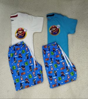 Conjunto infantil masculino - personagens