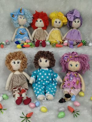 Mini Bonecas de pano
